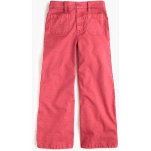 J. Crew Point Sur Wide leg pant in Vintage Rose